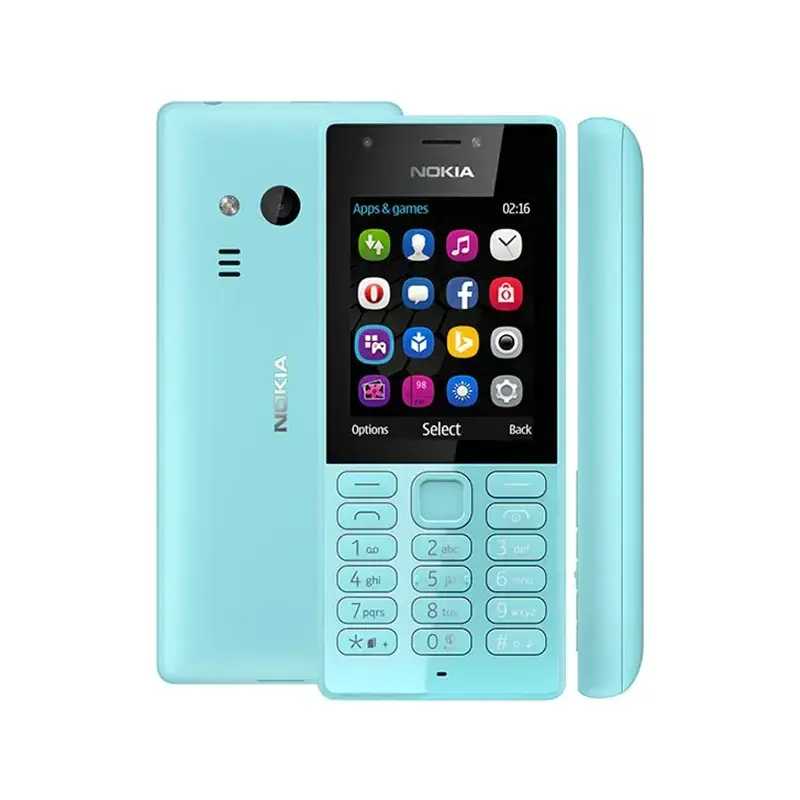 صفحه نمایش گوشی موبایل نوکیا 216 رنگ آبی